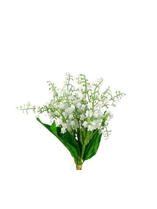 Artificial Decorative Branch White 28cm 1pcs