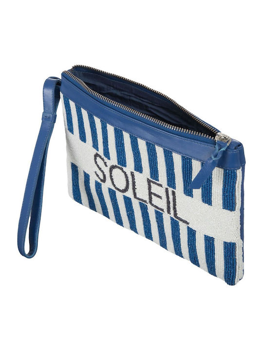 Necessaire in Blau Farbe