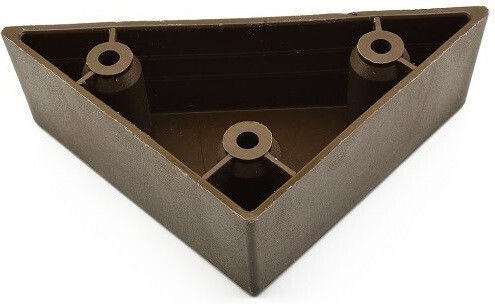 Hoff Kunststoff Möbelbein Für Couch 6x6cm Braune