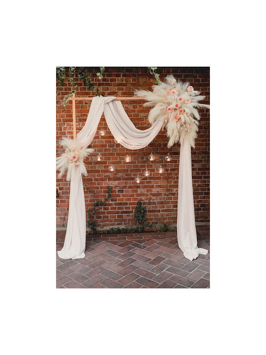 Τεχνητό Διακοσμητικό Κλαδί Pampas grass 45cm PartyDeco