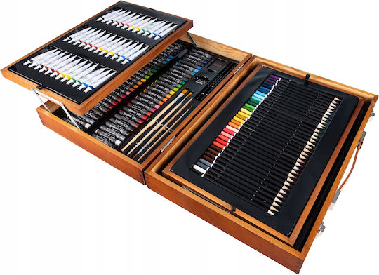 Painting Set Wooden 45x32cm 174pcs