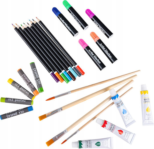 Painting Set Wooden 45x32cm 174pcs