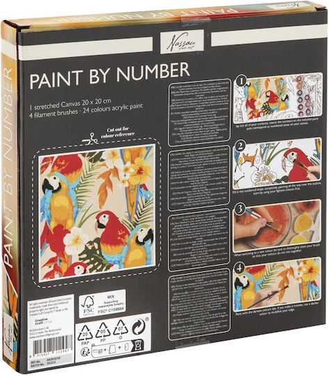 Nassau Fine Art Painting Set 20x20cm 29pcs