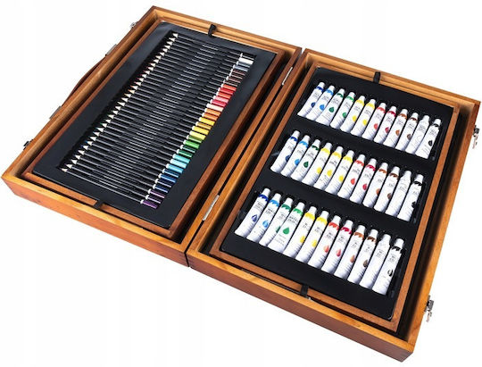 Painting Set Wooden 45x32cm 174pcs