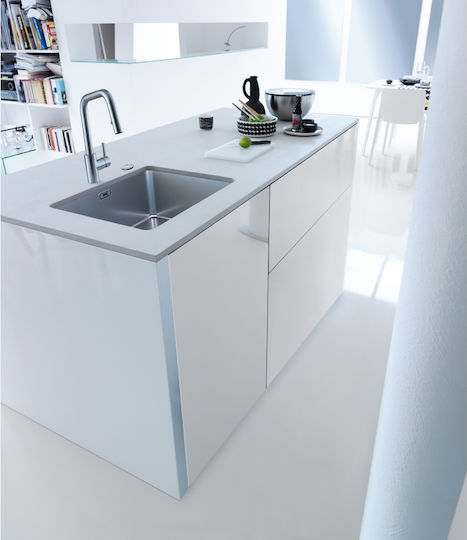 Franke Mythos MYX 110-34 Undermount Inox Satin Finish 38x44cm Silver Franke Mythos MYX 110-34 Undermount Inox Satin Finish 38x44cm Silver
