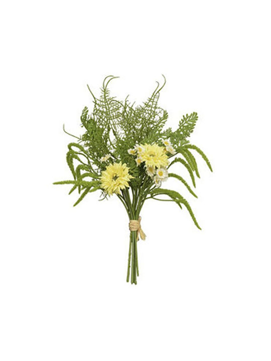 Iliadis Bouquet of Artificial Flowers Yellow 40cm