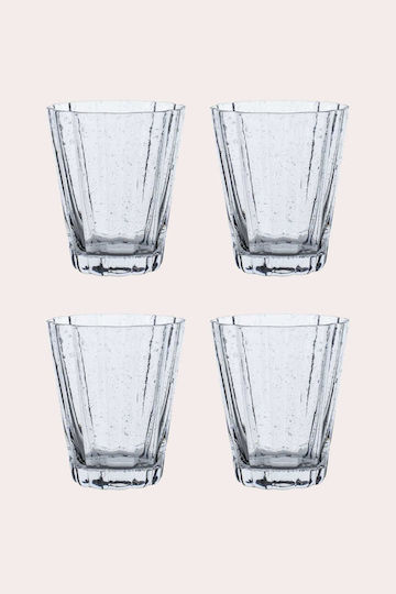 Laura Ashley Set Gläser Wasser aus Glas 250ml 4Stück
