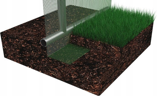 Seră de Grădină Tip Tunel Cadru Metalic 300x200cm Verde 6mp Cadru Ușă