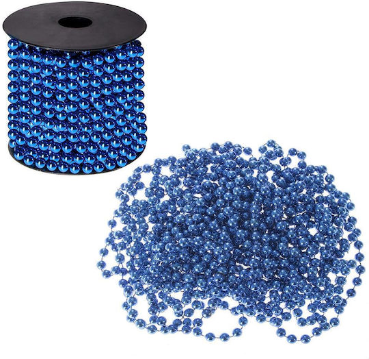 Weihnachtliche Girlande Plastik Blau 1Stück