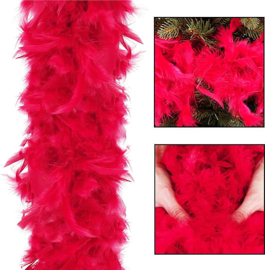 Lighted Christmas Garland Red 1pc