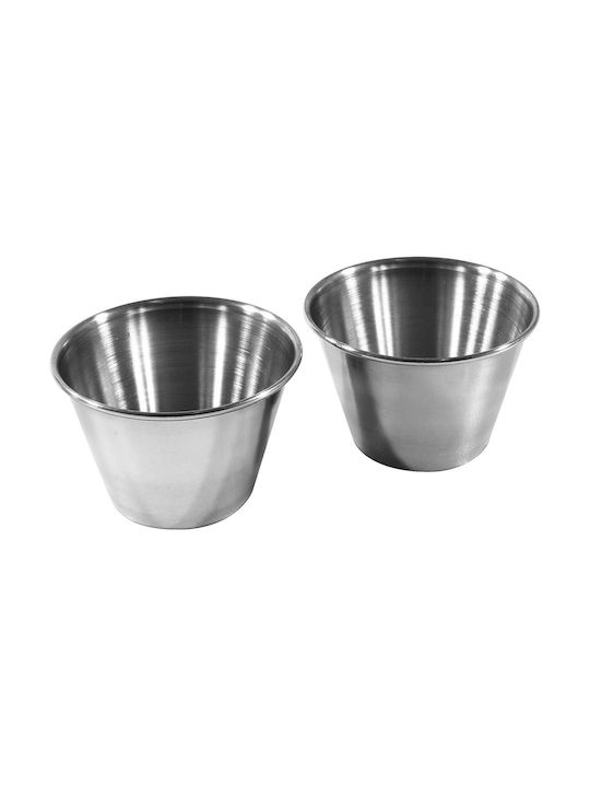 Zenker No Coating Inox Creme Caramel Baking Pan 8x5x5cm 2pcs