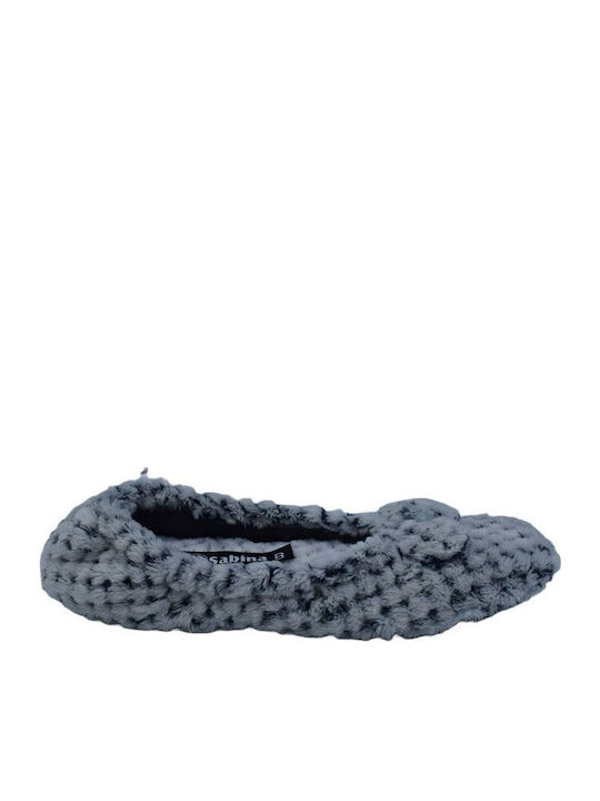 Closed Women's Slippers Gray