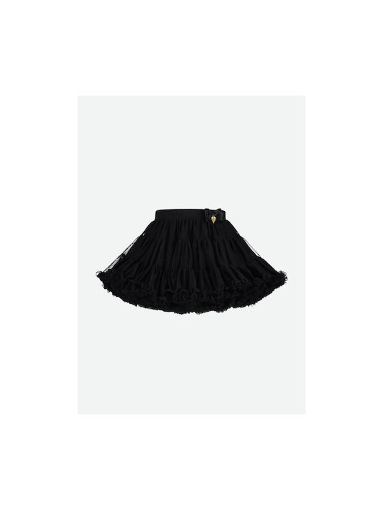 Angel's Face Kids Tulle Tutu Skirt Black