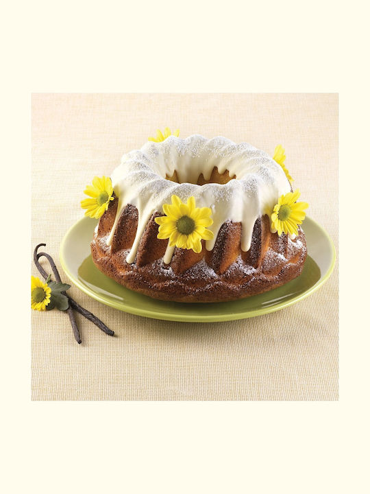 Ready Formă de Patiserie pentru Chec Rotund din Silicon 20x20x9buc 1buc