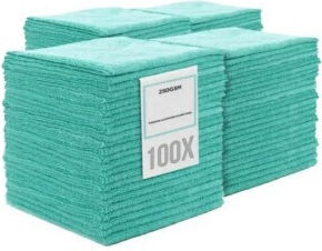 Pânză din microfibră pentru uz general 250 Gsm Chemicalworkz Allrounder prosop pentru acoperire 40x40 cm turcoaz set de 100