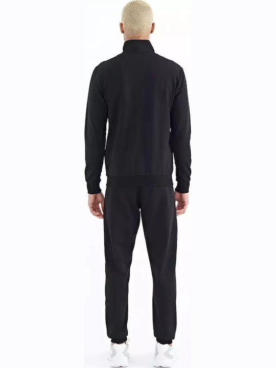 Tracksuit with Elastic Black