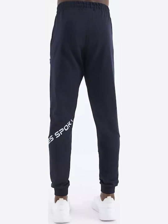 Παντελόνι Φόρμας με Λάστιχο Navy Blue