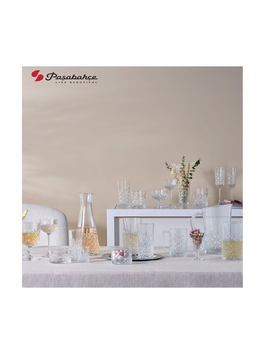 Espiel Timeless Serving Bowl Round Glass Transparent with Diameter 9cm