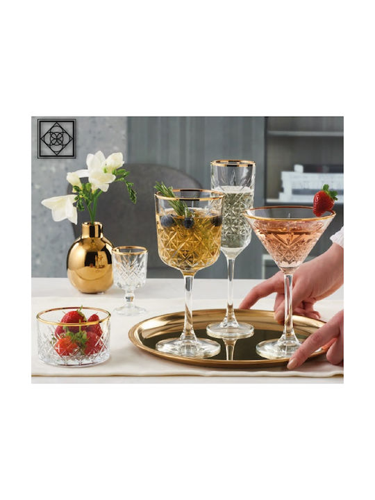 Espiel Timeless Serving Bowl Round Glass Transparent with Diameter 9cm