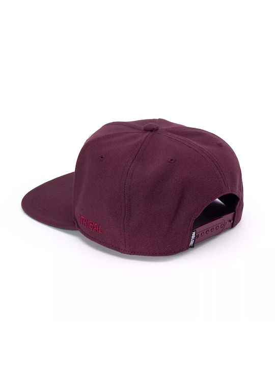 Bărbați Jockey cu vizieră dreaptă Burgundy