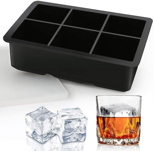 Silicone Ice Cube Tray Black ZR1EB83QWS91