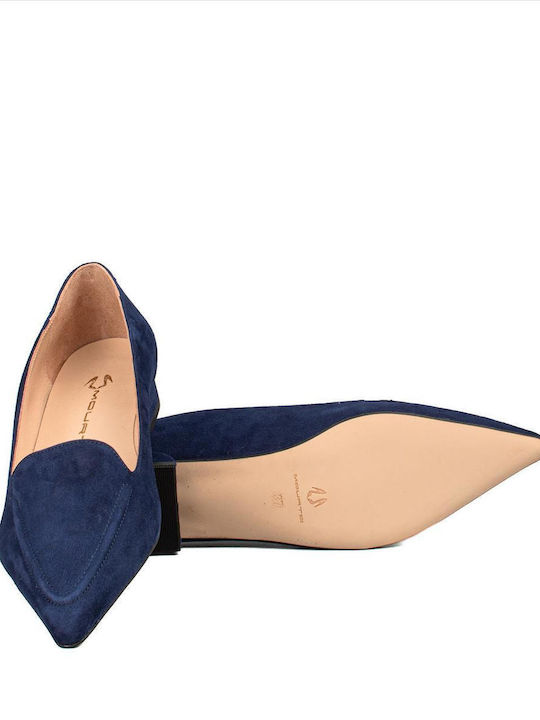 Mourtzi Ballerinas Navy Blue