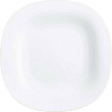 Luminarc 27cm Carine Teller Untiefe aus Porzellan Weiß