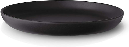 Eva Solo Plate Shallow Black with Diameter 17cm