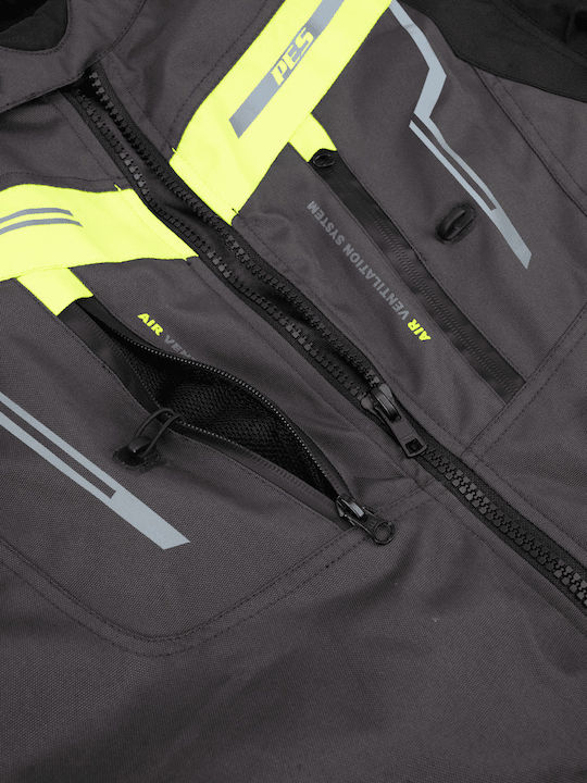 Cordura Ανδρικό Μπουφάν 4 Εποχών Μαύρο Cordura Ανδρικό Μπουφάν 4 Εποχών Μαύρο