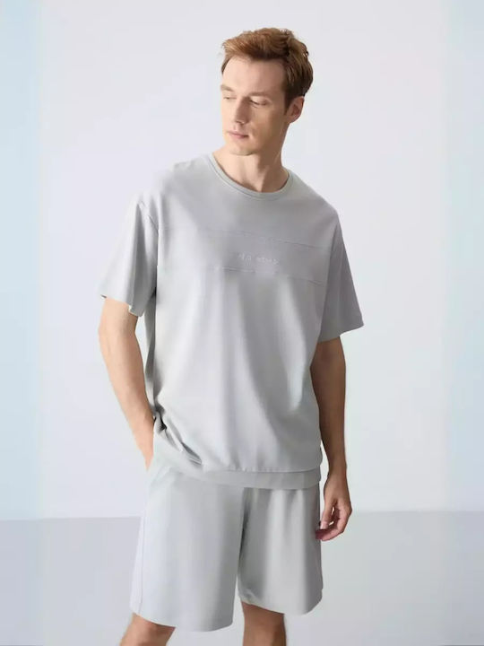Herren Shorts Set Grau