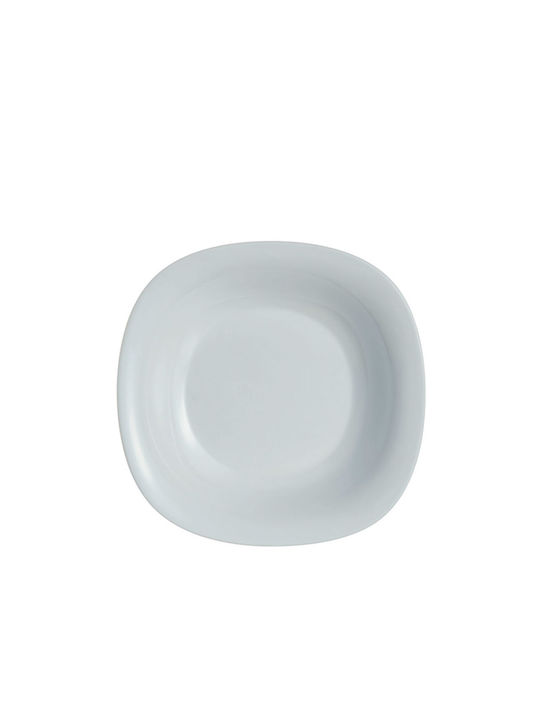 Luminarc Carine Granit Plate Shallow made of Porcelain White with Diameter 22cm