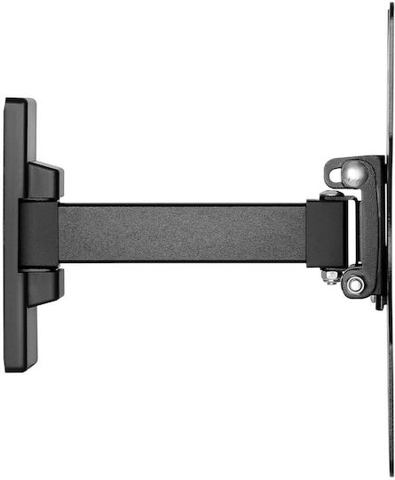 Goobay Fullmotion Basic Βάση Τηλεόρασης Τοίχου με Βραχίονα έως 42" και 20kg Μαύρο