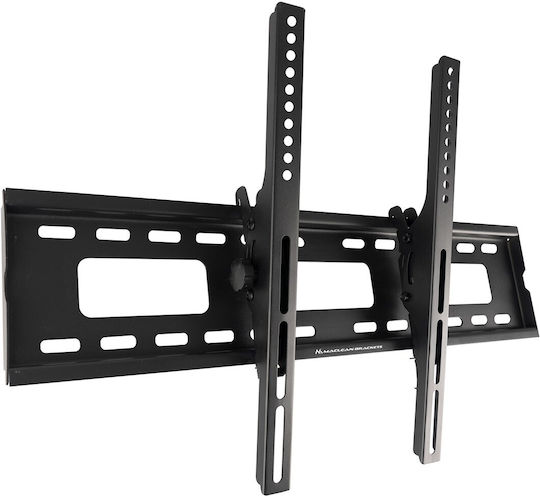 Maclean Energy MC-421 Βάση Τηλεόρασης Τοίχου έως 90" και 80kg Λευκό