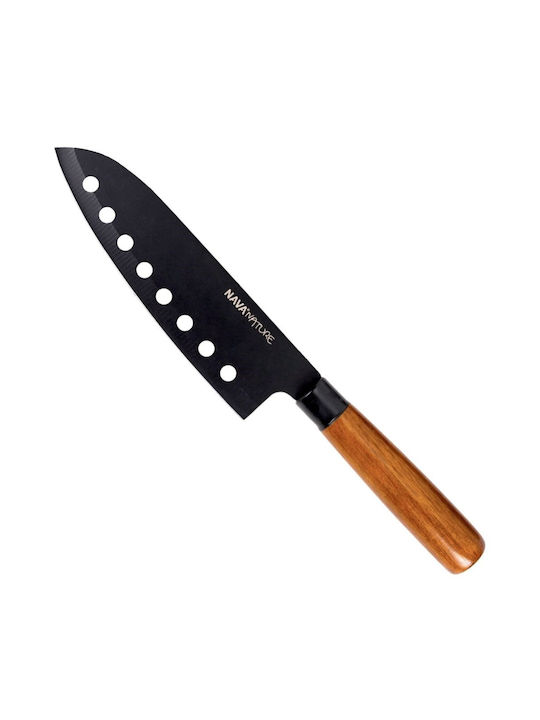 Nava Nature Messer Santoku aus Edelstahl 29.5cm 10-054-021 1Stück