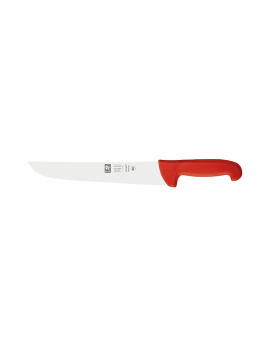 Icel Meat Knife of Stainless Steel Red 20cm 47.38198