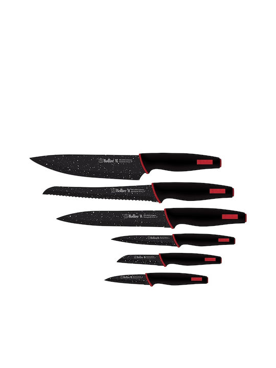 Bollire Knife Set made of Stainless Steel 9cm BR-6010 6pcs 4752132000712