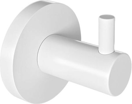 Verdi Sigma Cârlig de Baie Simplu cu șuruburi ​4.4x4.4cm Alb mat