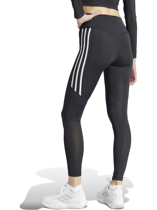 adidas Optime Essentials Stash Pocket Training Κολάν Μαύρο