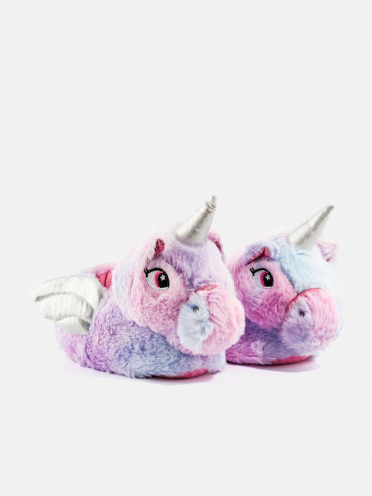 Beppi Kids Slippers Pink Unicorn