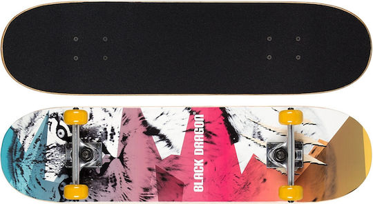 Black Dragon Skateboard Street Natives Complete Shortboard 7.87" Multicolour