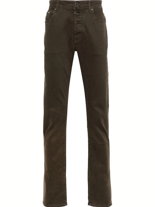 Trousers Elastic Brown