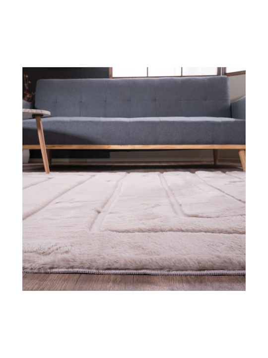 Teoran Floor Rutschfest Teppich Rechteckig Synthetisch,Polyester/Cotton/Leather 03