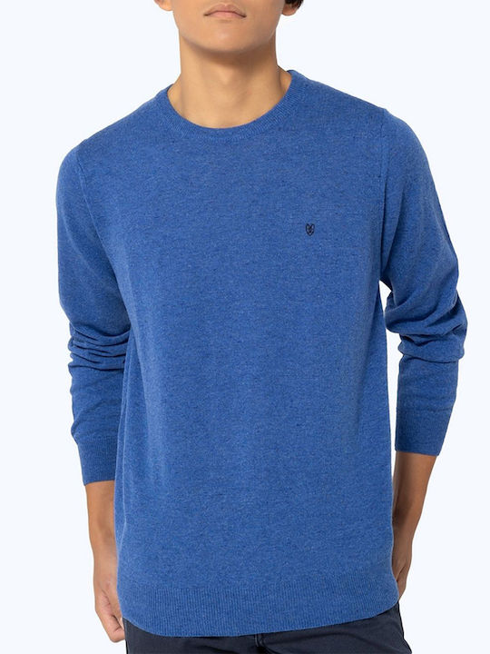 The Bostonians Men's Long Sleeve Blouse Indigo