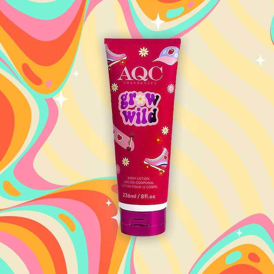 Loțiune de corp Aqc Pinky Flow Grow Wild cu aromă florală 236ml