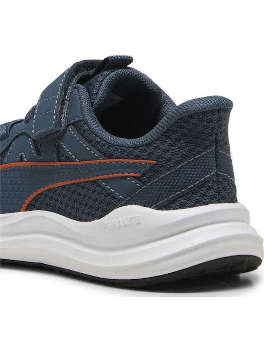 Reflect Lite Kids Sports Shoes Running with Hoop & Loop Closure Navy Blue