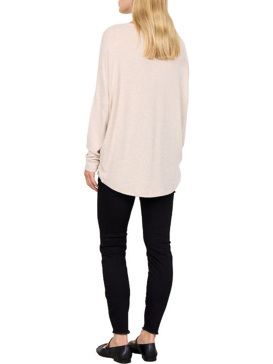 Damen Bluse Beige
