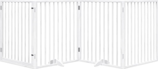 vidaXL Divider Dog in White Color 320 x 90cm