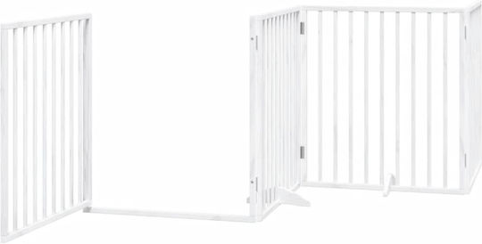 vidaXL Divider Dog in White Color 320 x 90cm