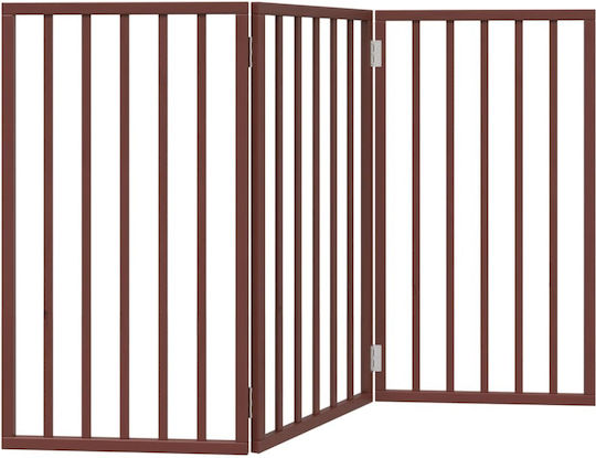 vidaXL Divider Dog in Brown Color 150 x 90cm