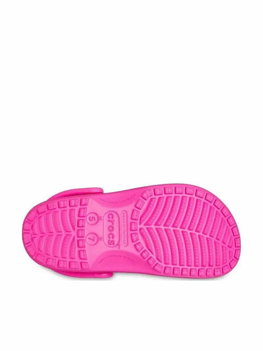 Crocs Crush Γυναικεία Ανατομικά Σαμπό Φούξια